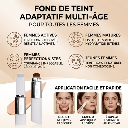 Fond de Teint Stick 2-en-1
